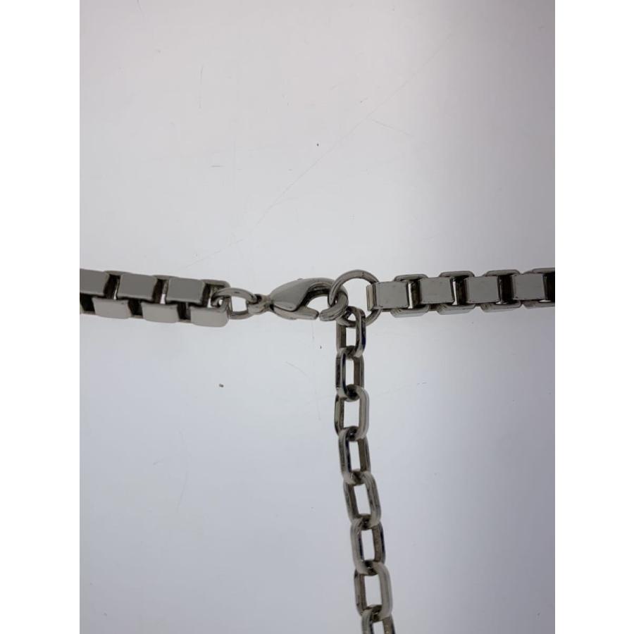 Christian Dior◆ジルコニア レインボーネックレス/ブラス/カラーストーン/シルバー/レディース_2