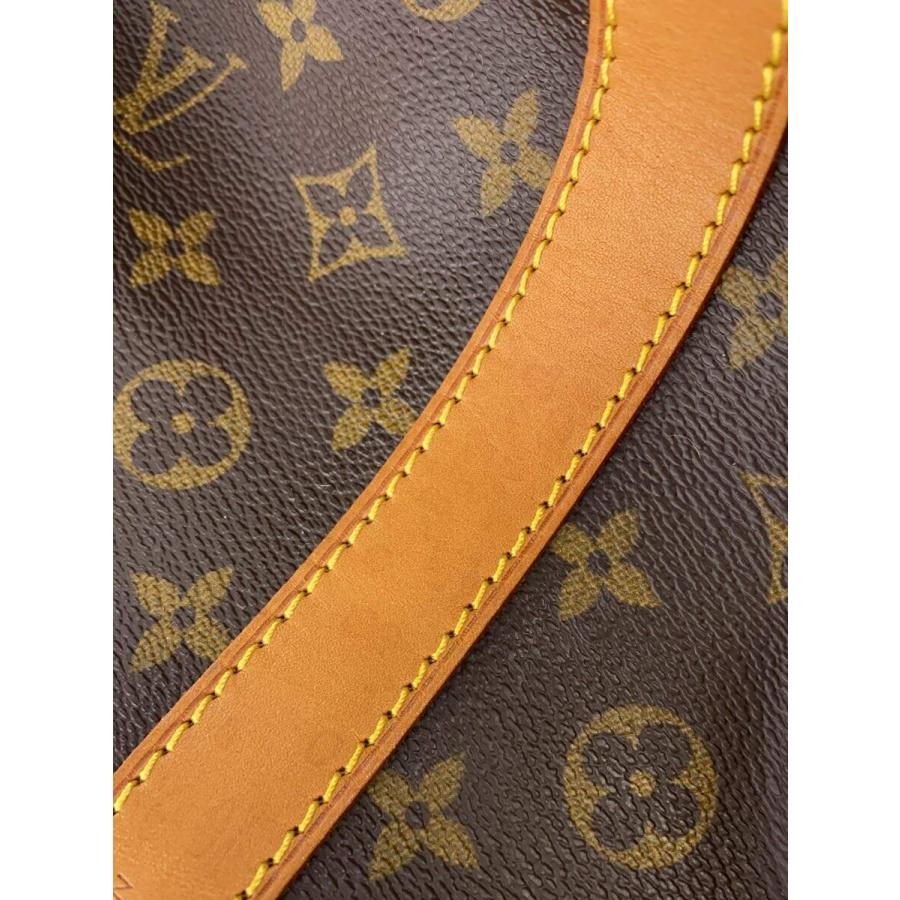 本物 キーポル・バンドリエール60_モノグラムキャンバス/PVC/ブラウン