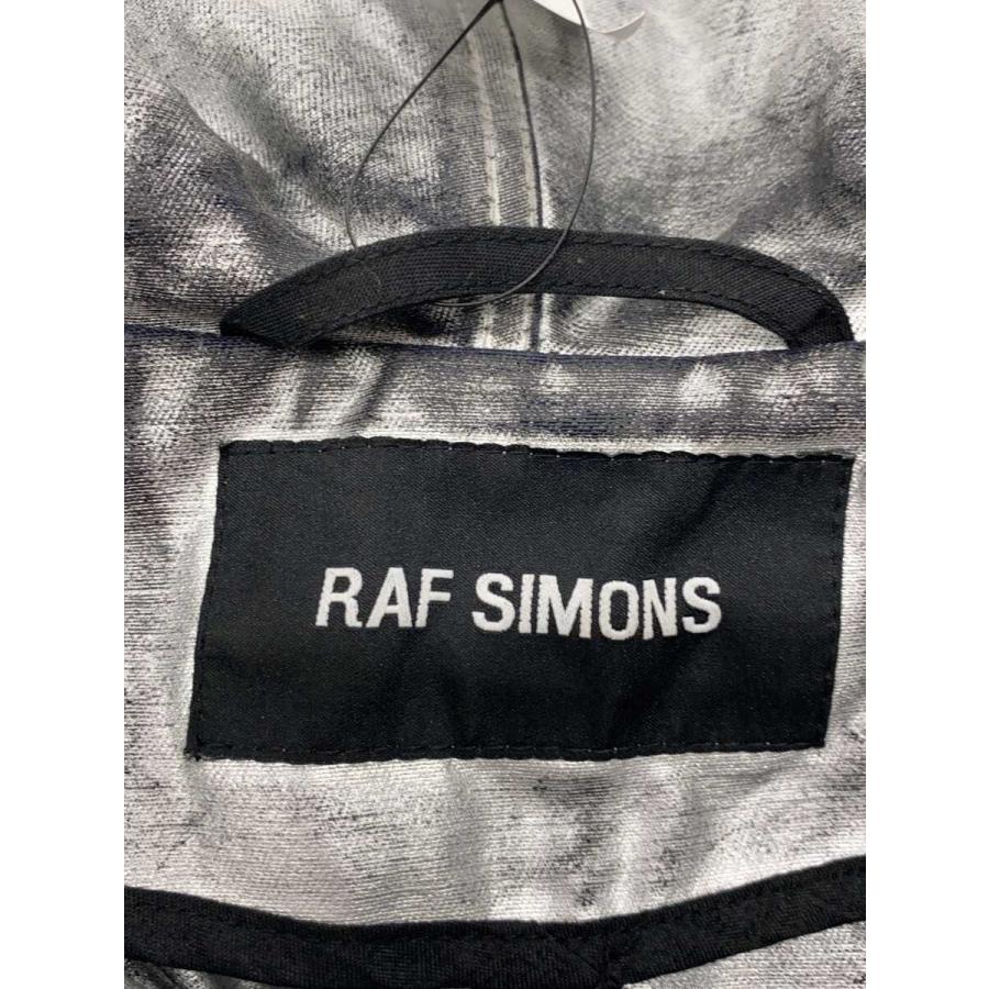 RAF SIMONS◇I/16AW/SILVER LINED PARKA/フーデットコート/44/コットン