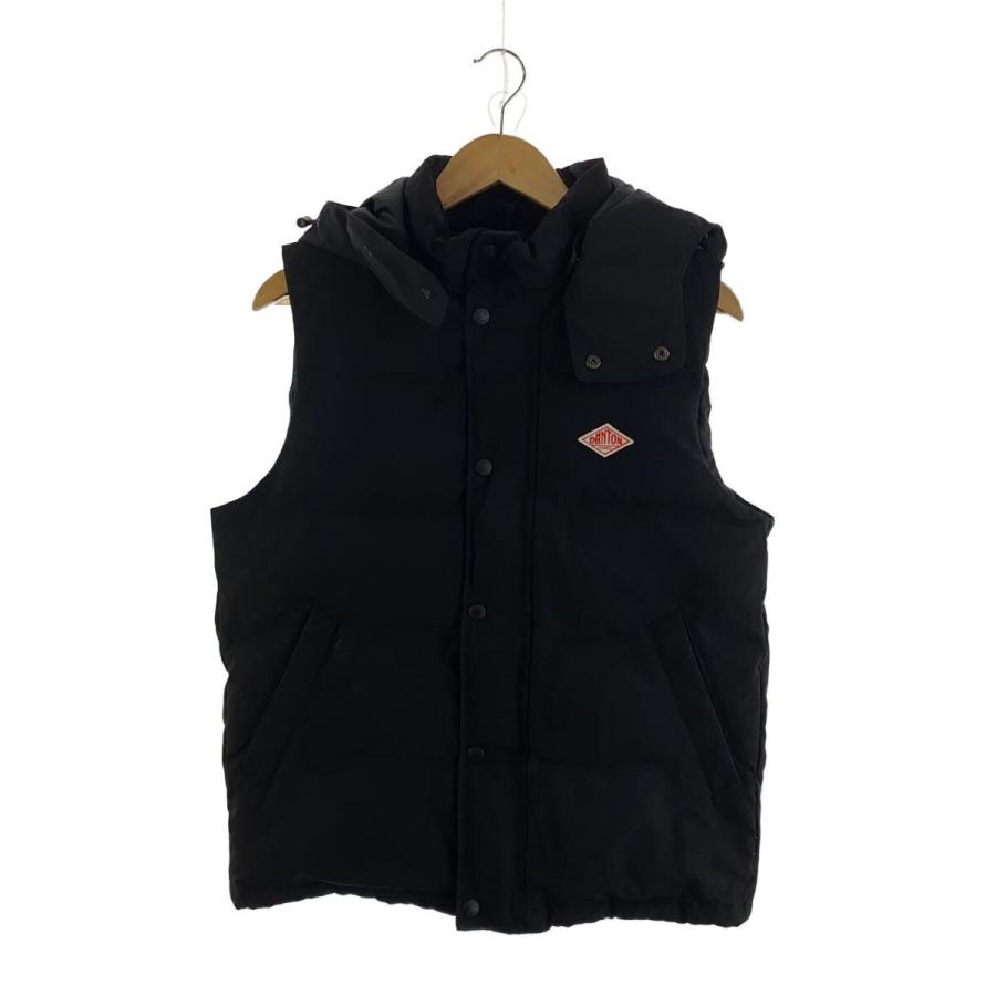 DANTON◇ダウンベスト/40/ポリエステル/BLK/17a-fa-002 : セカンド