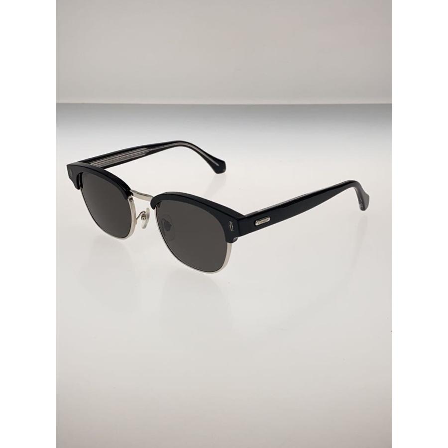 Cartier◆サングラス/ウェリントン/BLK/GRY/メンズ/F0YKS00230/CT0366S//