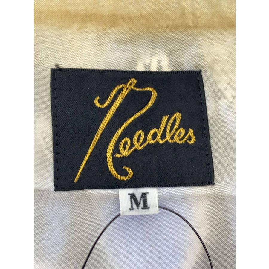 Needles◇パイソン柄/コーチジャケット/M/ポリエステル/ブルー