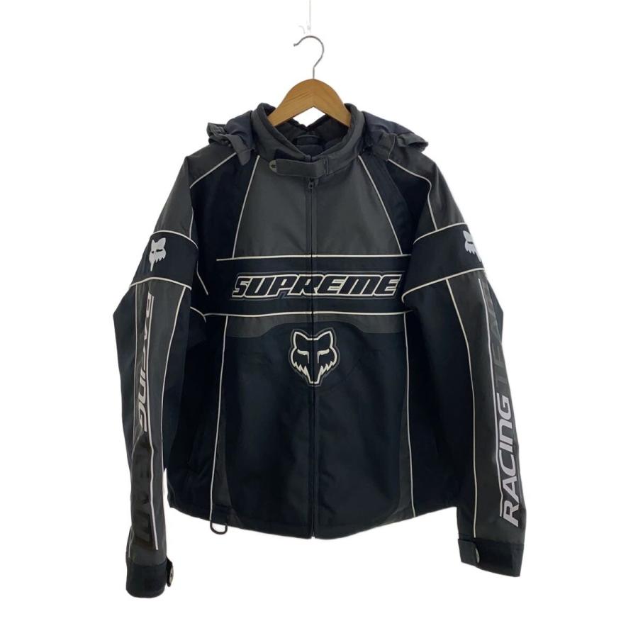 Supreme◇20AW/Fox Racing Jacket/ジャケット/XL/ポリエステル/BLK
