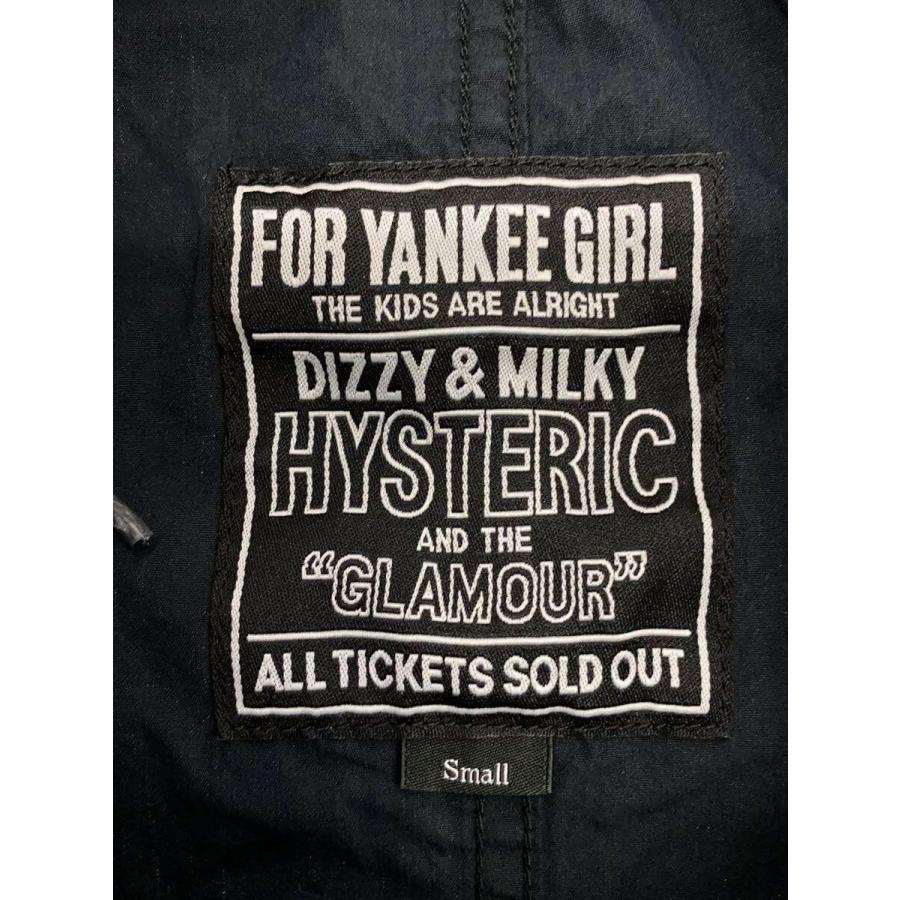 HYSTERIC GLAMOUR◇S/FIRE BEAR 774 M-51/モッズコート/S/コットン/BLK