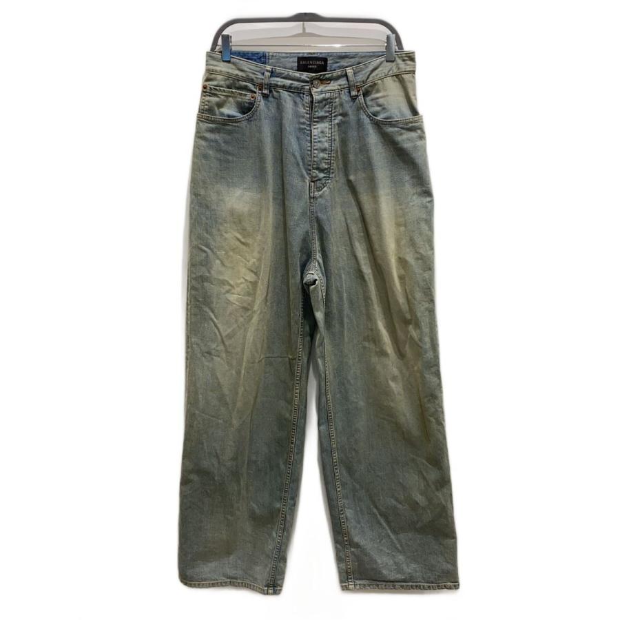 BALENCIAGA◇L/BAGGY DENIM PANT/デニムパンツ/XS/デニム/IDG/745213