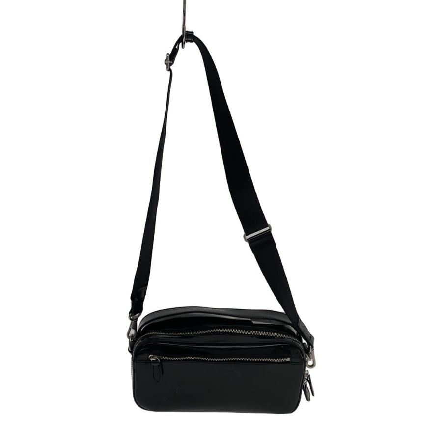 JUNYA WATANABE COMME des GARCONS◇ショルダーバッグ/レザー/BLK/JP