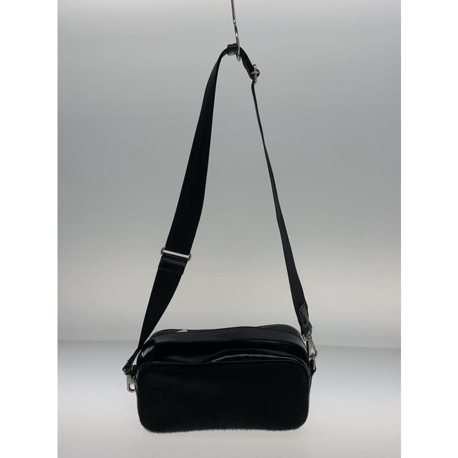 JUNYA WATANABE COMME des GARCONS◇ショルダーバッグ/レザー/BLK/JP