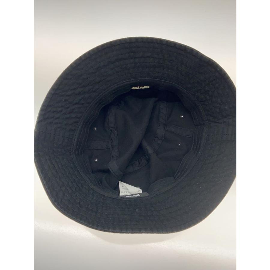 STUSSY◇バケットハット/M/ゴアテックス/BLK/メンズ/1321015