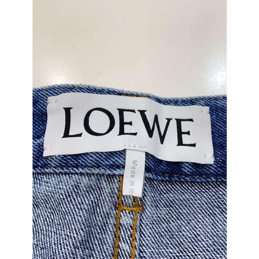 LOEWE◇L/アナグラム バギー ジーンズ/デニムパンツ/48/デニム/IDG