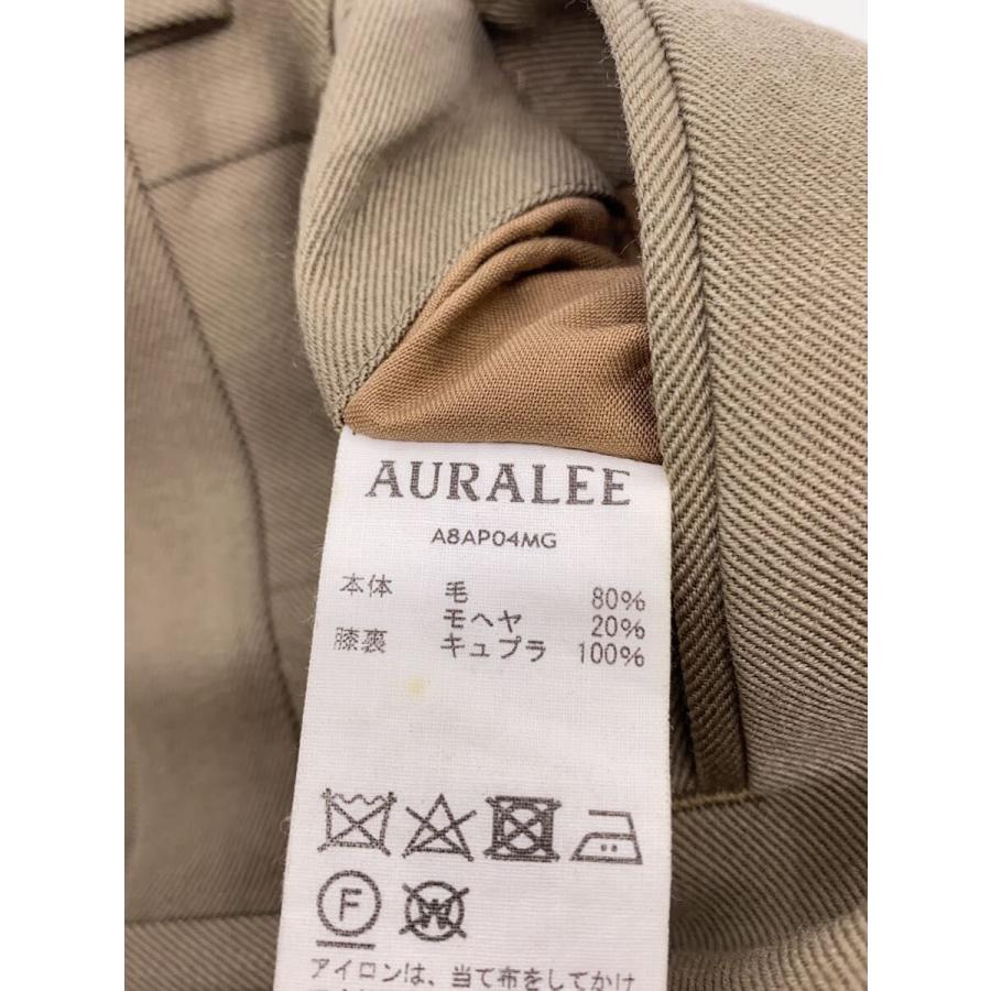 AURALEE ベージュ ワークパンツ サイズ4 AURALEE◇スラックスパンツ/4/ウール/BEG/A8AP04MG// : セカンド
