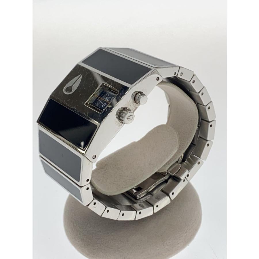 NIXON◇THE ROTOLOG/クォーツ腕時計/GRY/SS : セカンドストリートYahoo 