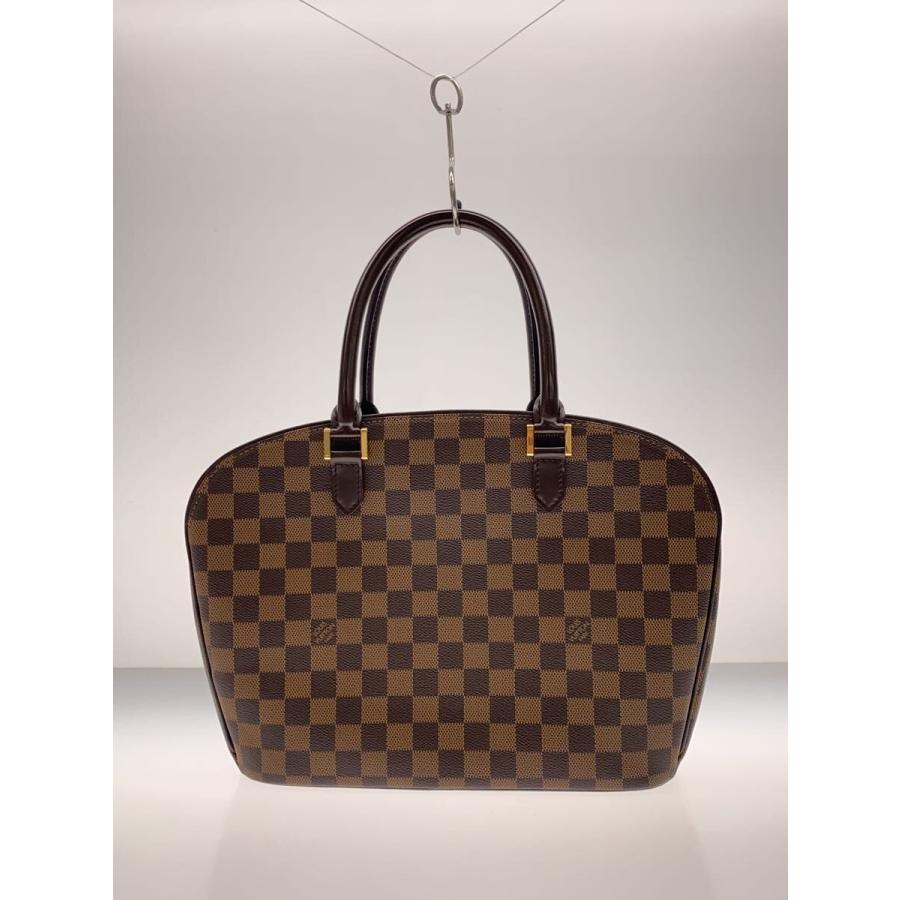 LOUIS VUITTON◆サリア・オリゾンタル_ダミエ・エベヌ/PVC/BRW//_2