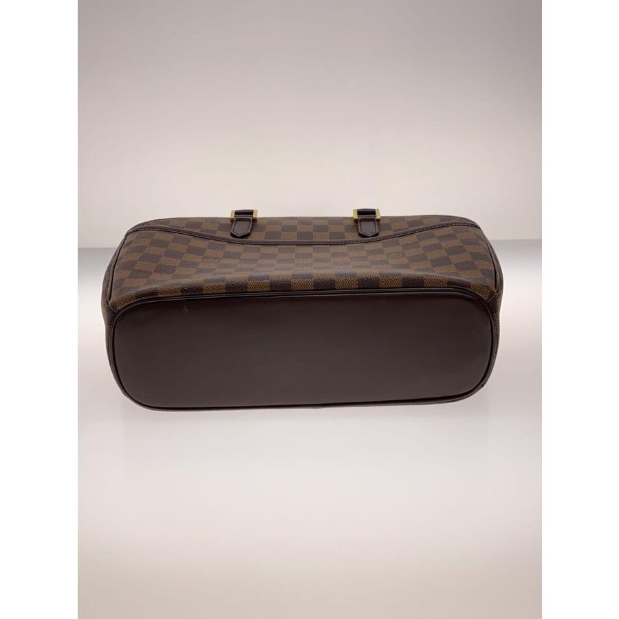 LOUIS VUITTON◆サリア・オリゾンタル_ダミエ・エベヌ/PVC/BRW//_3