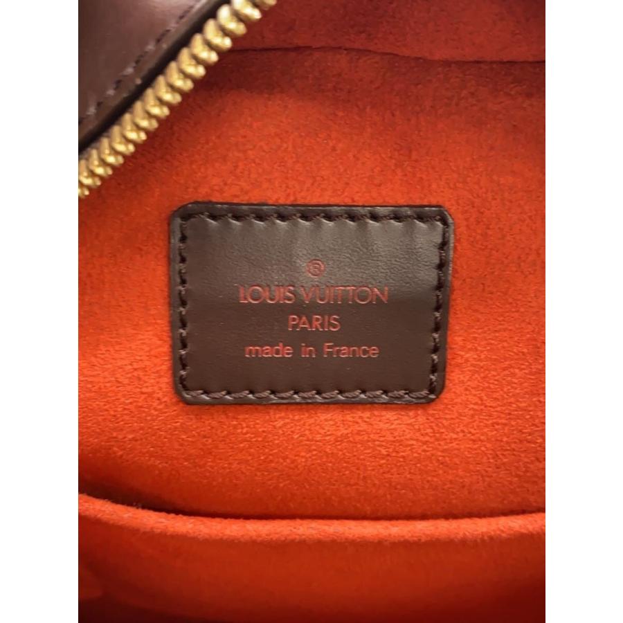 LOUIS VUITTON◆サリア・オリゾンタル_ダミエ・エベヌ/PVC/BRW//_4