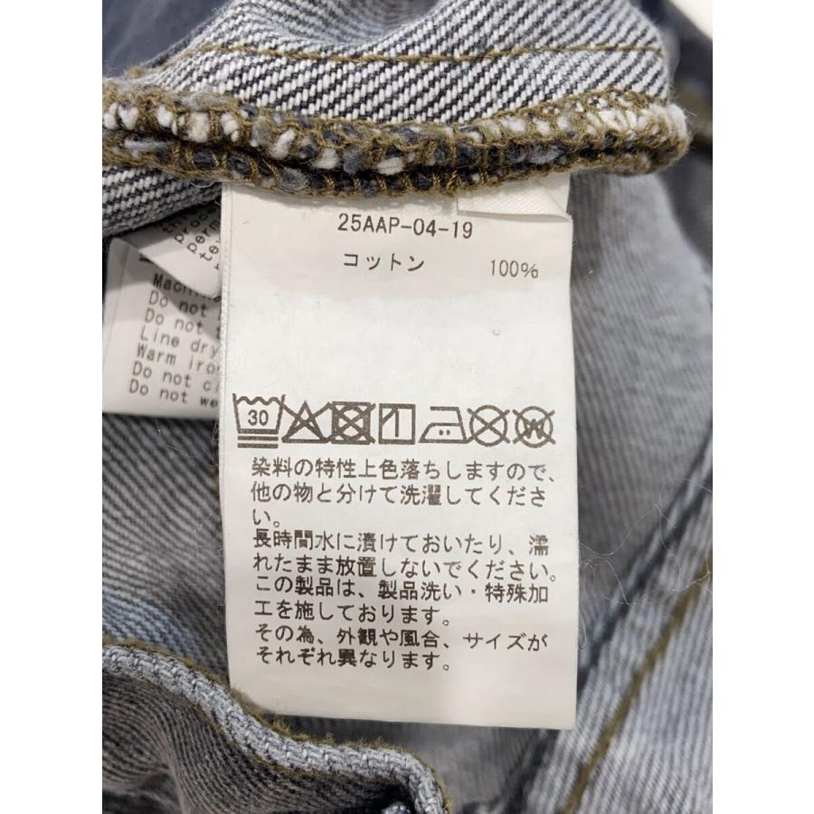 A.PRESSE◆J/Vintage Gray Denim Pants/デニムパンツ/32/コットン/GRY/無地の画像