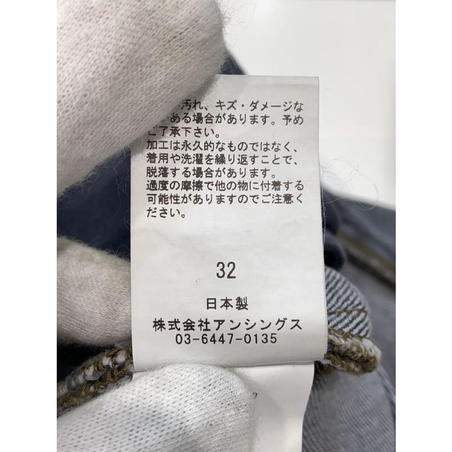 A.PRESSE◆J/Vintage Gray Denim Pants/デニムパンツ/32/コットン/GRY/無地の画像