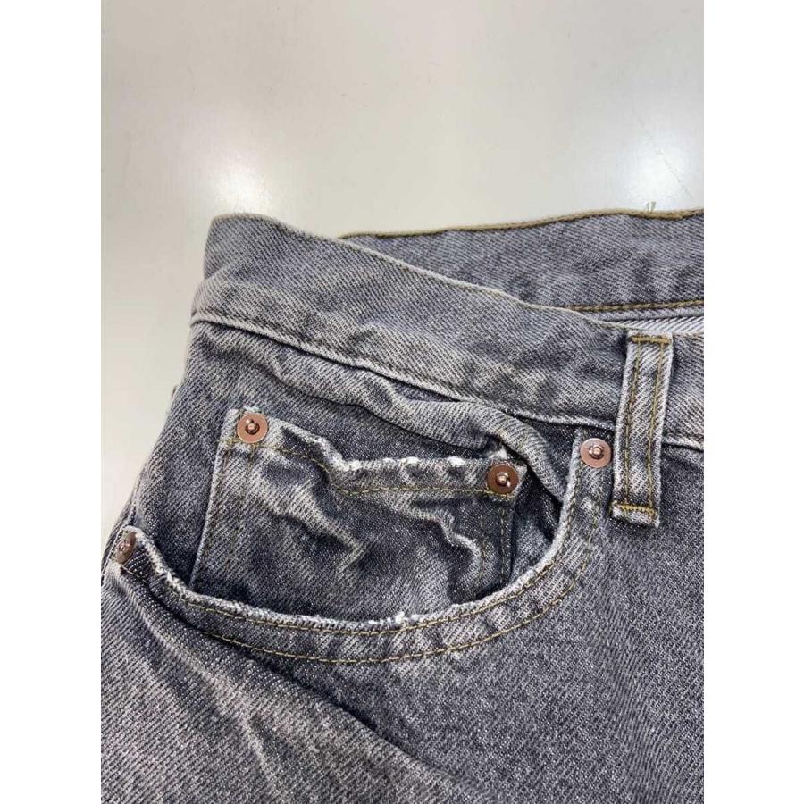 A.PRESSE◆J/Vintage Gray Denim Pants/デニムパンツ/32/コットン/GRY/無地の画像