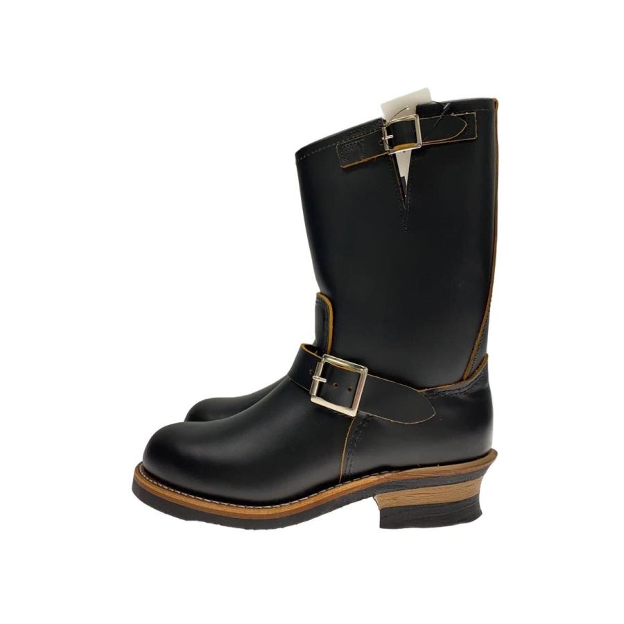 RED WING◇2966/エンジニアブーツ/US7/BLK/牛革/2966// : セカンド