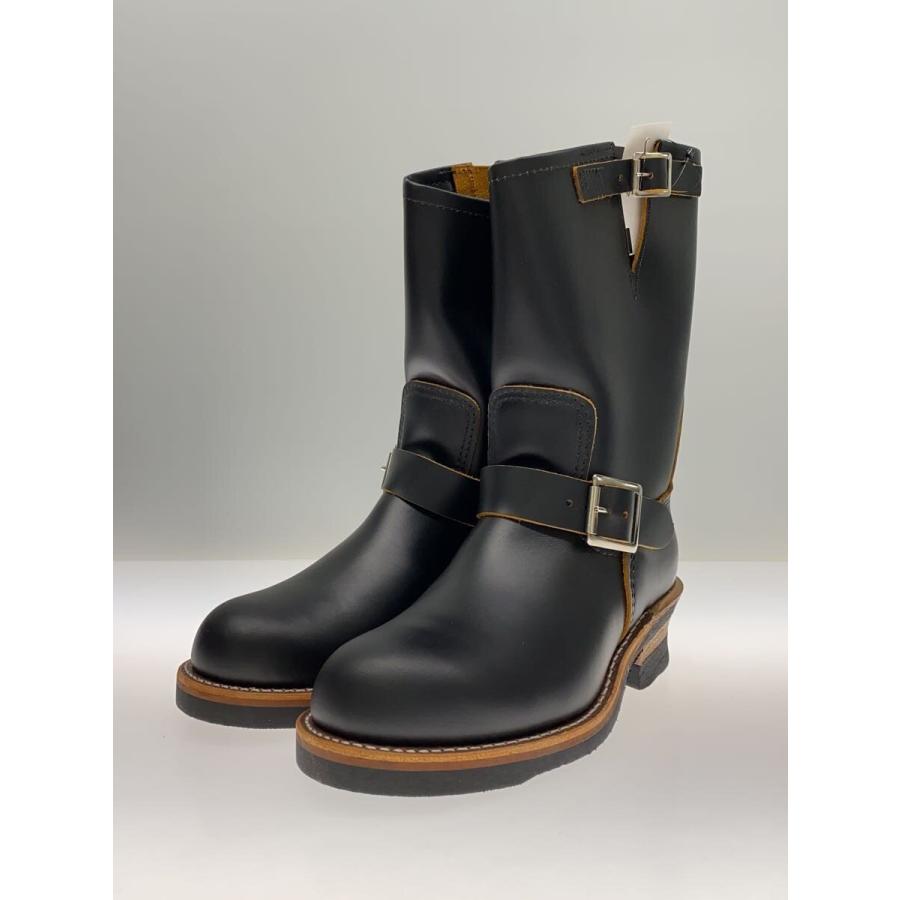 RED WING◇2966/エンジニアブーツ/US7/BLK/牛革/2966/? NULL
