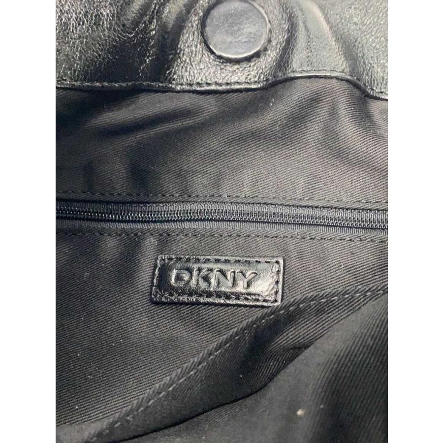 DKNY(DONNA KARAN NEW YORK)◇ゼブラ ワンショルダーバッグ/ハラコ/WHT 