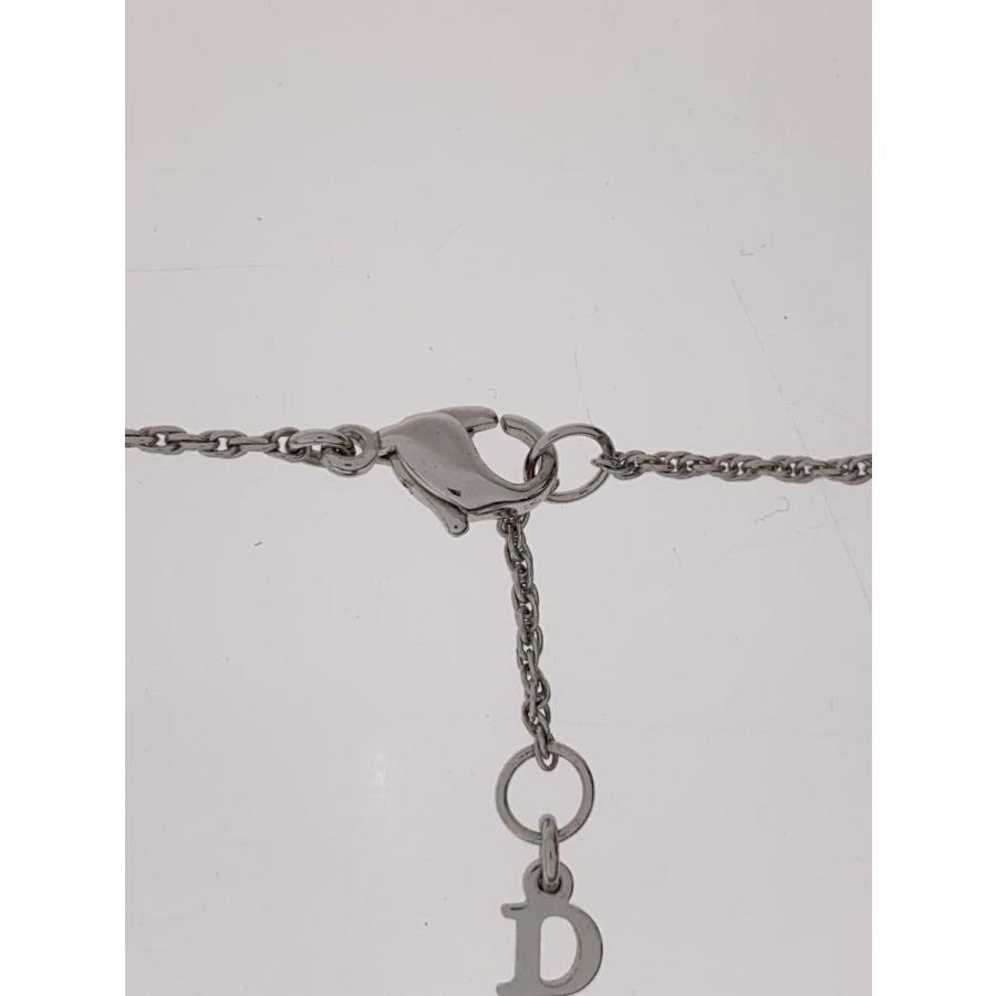 Christian Dior◇ネックレス/--/ラインストーン/SLV/レディース/鳩