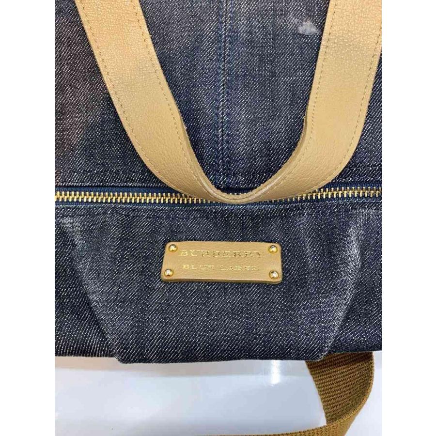 BURBERRY BLUE LABEL◇ショルダーバッグ/デニム/インディゴ/e2130-720 