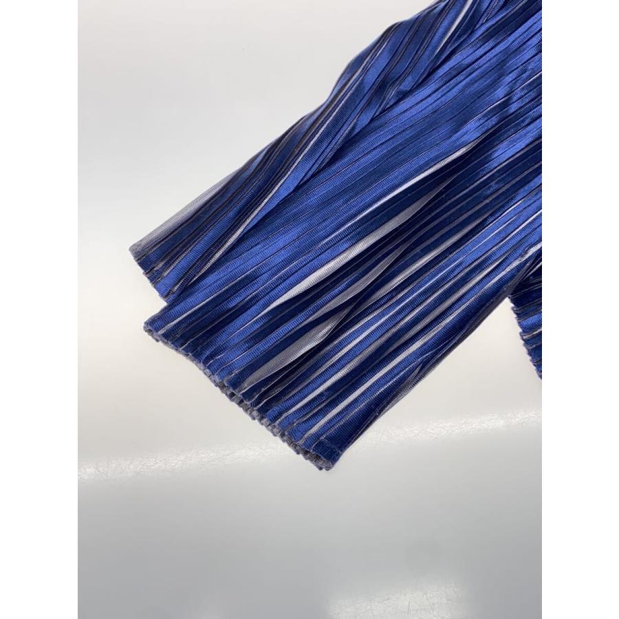 PLEATS PLEASE ISSEY MIYAKE◇カットソー/3/ポリエステル/BLU/PP63