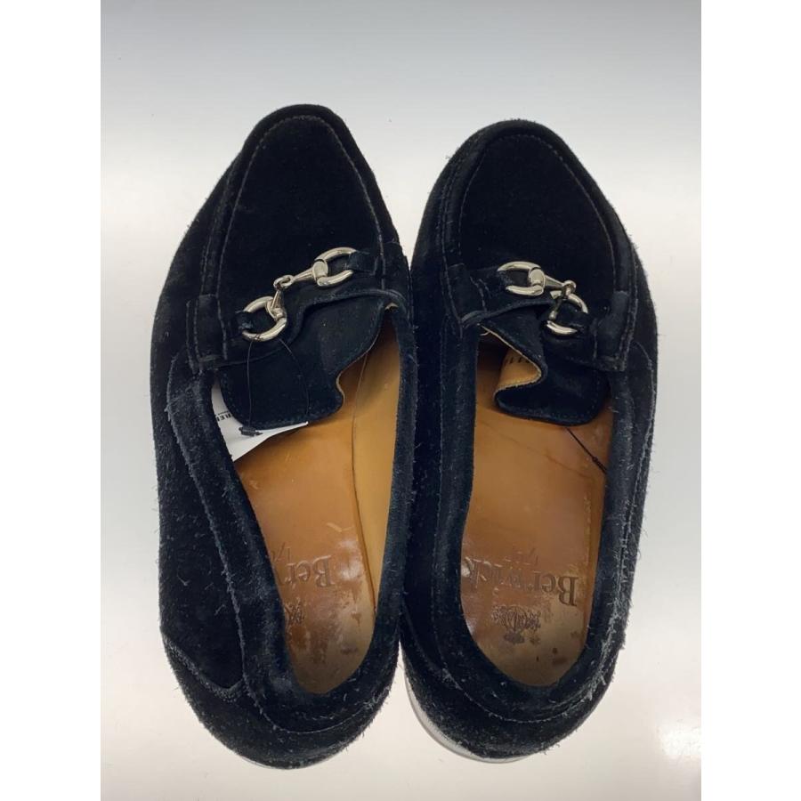 Berwick◇ビットロファー/ローファー/UK8.5/BLK/スウェード/5427