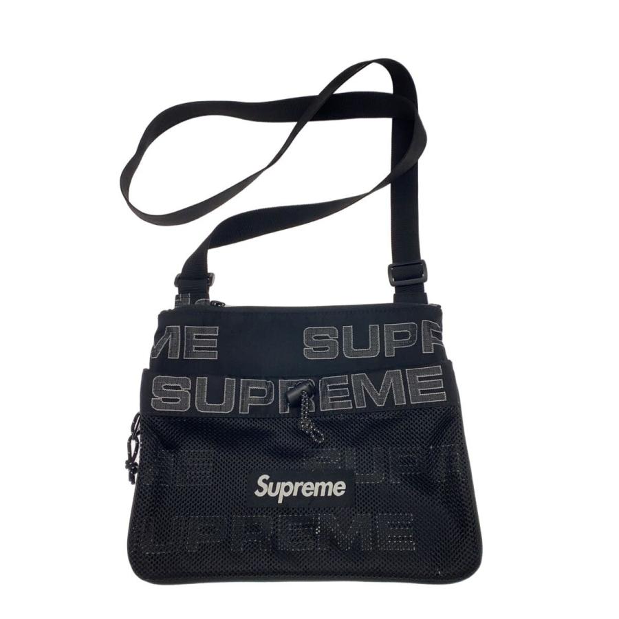 Supreme◇ショルダーバッグ/ナイロン/BLK/21AW SIDE BAG// : セカンド