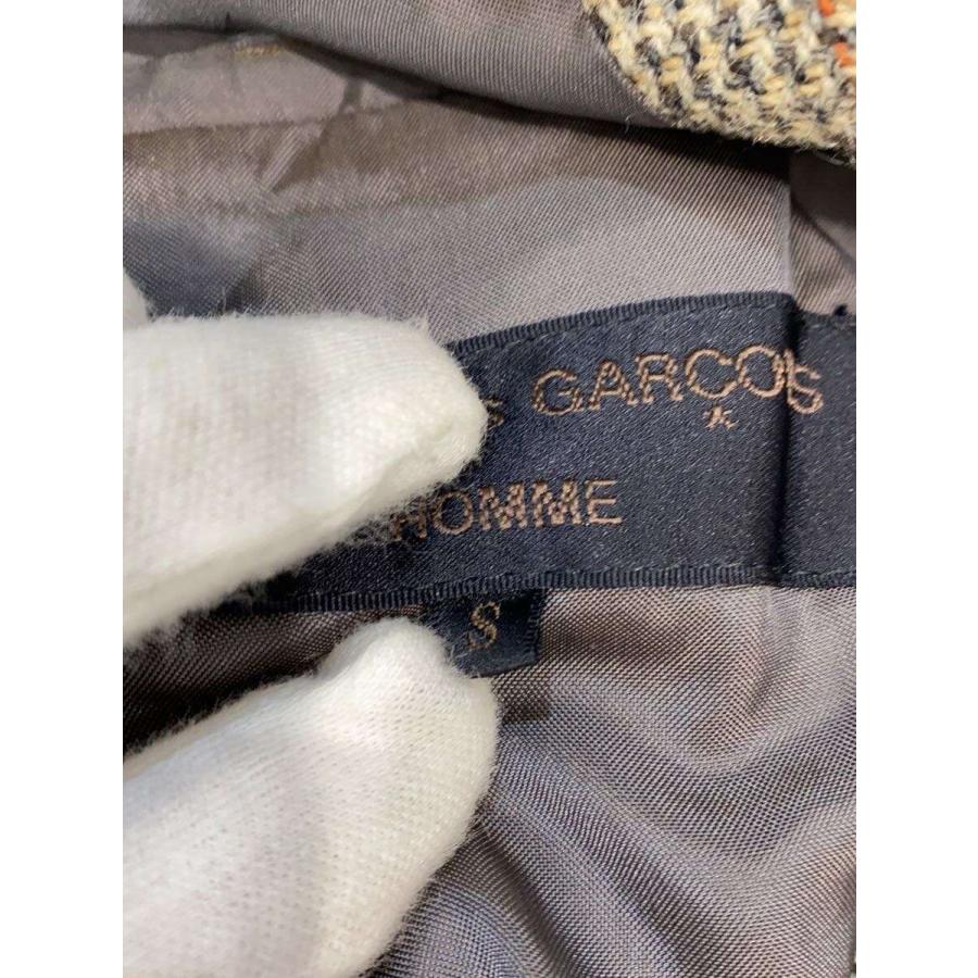 COMME des GARCONS HOMME◇D/テーラードジャケット/S/ウール/BEG