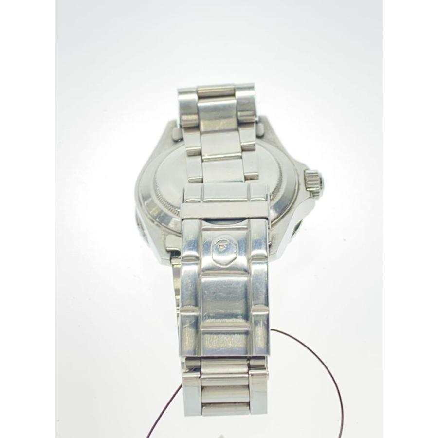 A BATHING APE◇BAPEX/サルマリーナ/自動巻腕時計/アナログ/ステンレス 