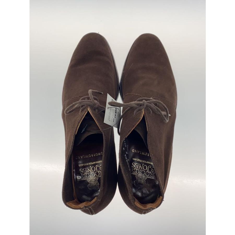 CROCKETT&JONES◇CHUKKA 3/チャッカブーツ/7E/BRW/スウェード/5780 
