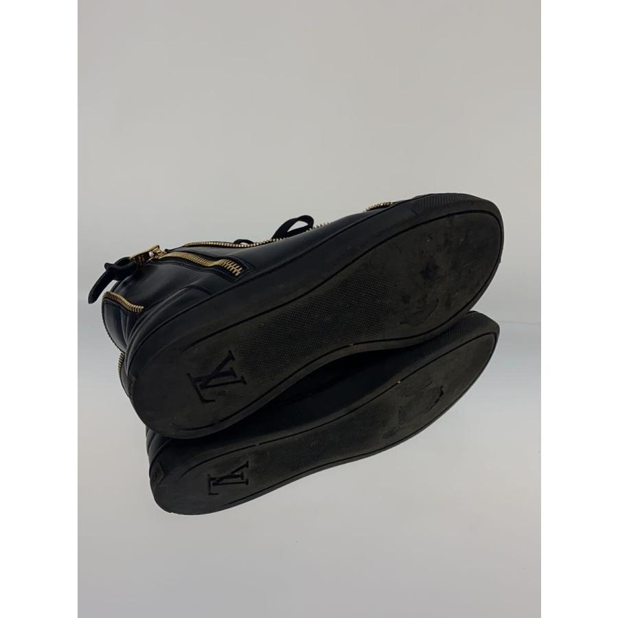 LOUIS VUITTON◇ハイカットスニーカー/36/BLK/レザー : セカンド
