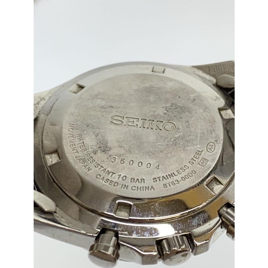 SEIKO◇クォーツ腕時計/アナログ/--/NVY/KSN8T6C : セカンドストリート
