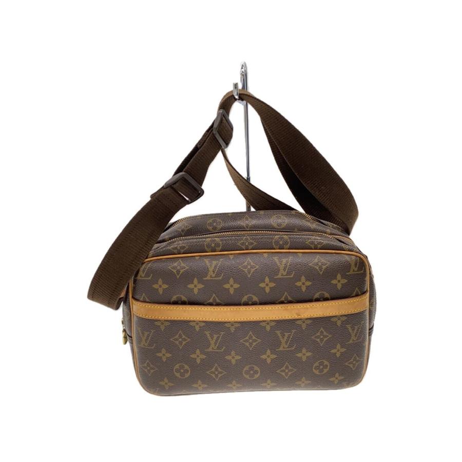 LOUIS VUITTON◇リポーターPM_モノグラム・キャンバス_BRW/PVC