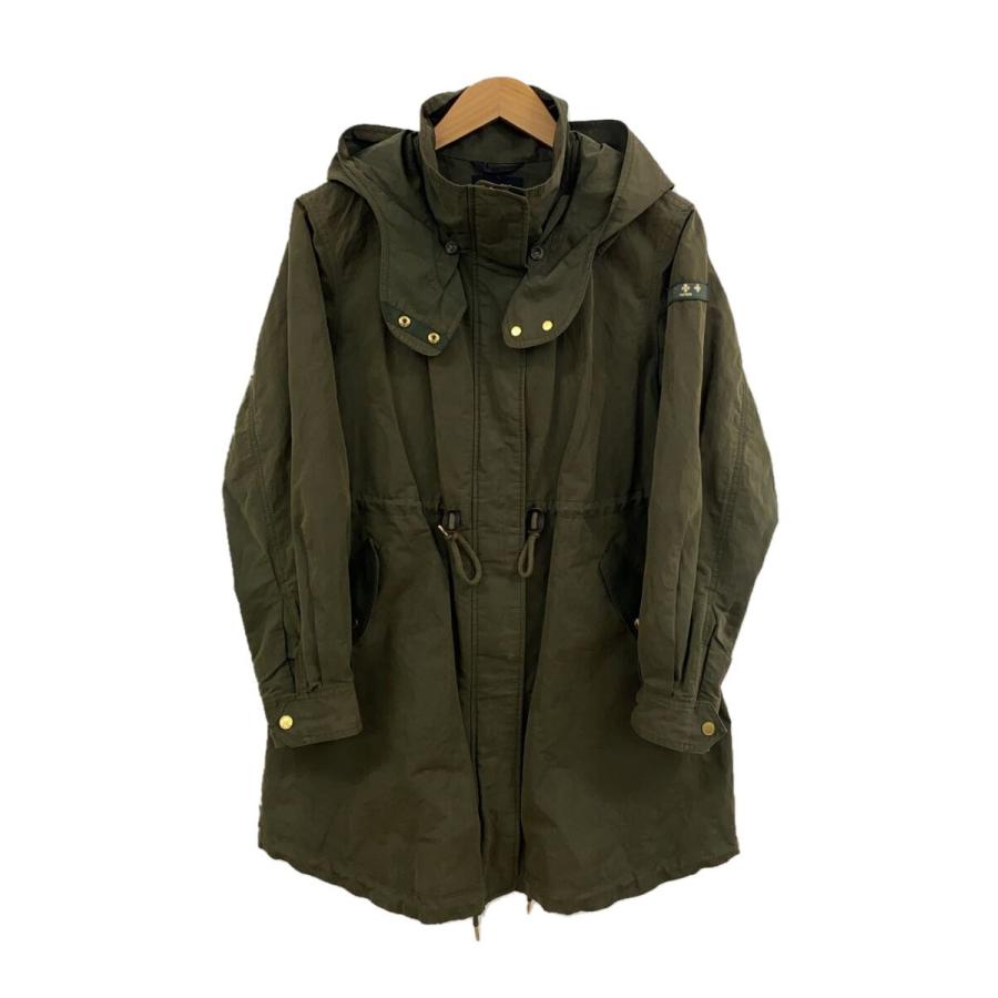 TATRAS◇モッズコート/2/コットン/KHK/無地/LTA19S4736/インナーダウン