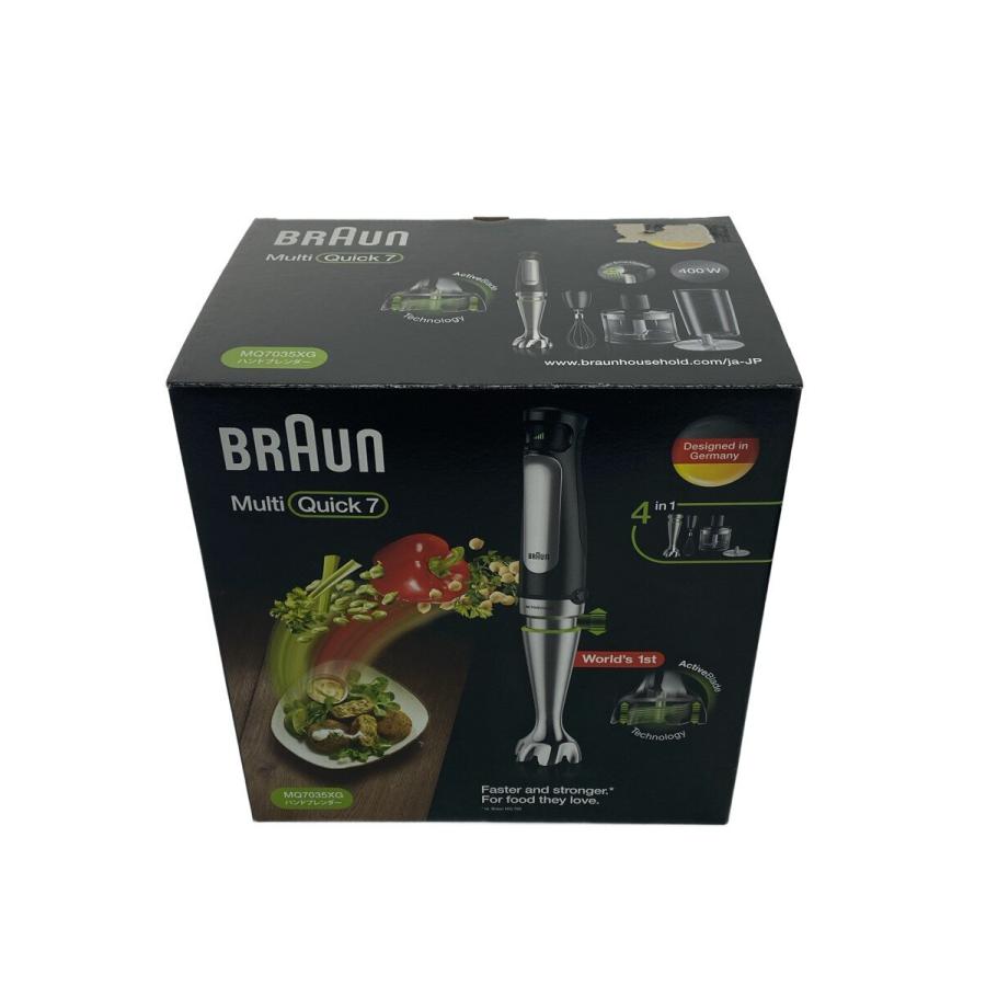 BRAUN◇ハンドブレンダー/MultiQuick 7/マルチクイック 7/MQ7035XG