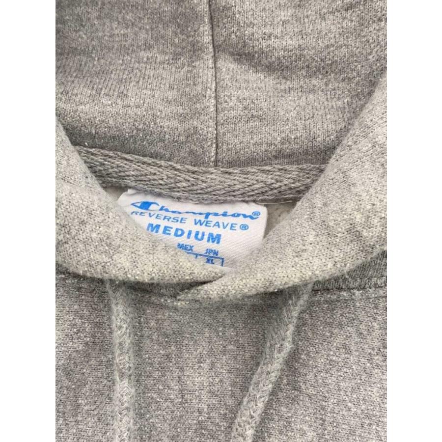Champion◇×MoMA/REVERSE WEAVE/パーカー/M/コットン/グレー/CS3051