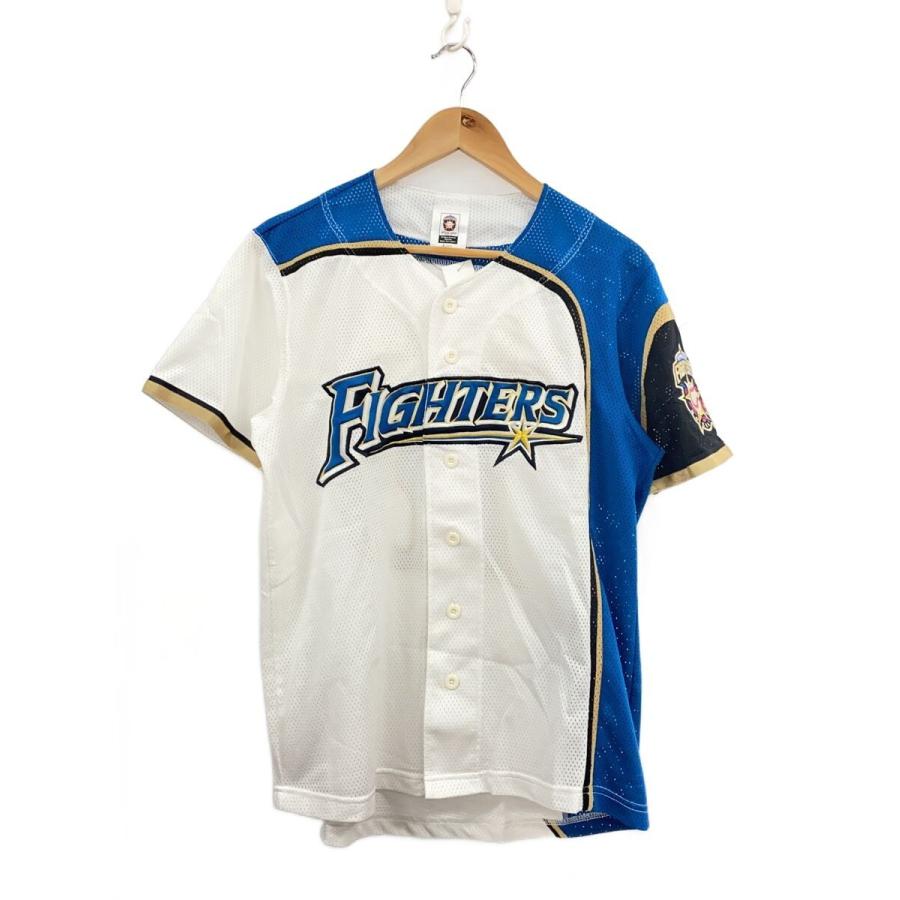 【L】日本ハムファイターズ 斎藤佑樹選手 プロコレユニフォーム NPBマーク付き MIZUNO◇日本ハムファイターズ/プロコレユニフォーム/斎藤佑樹 18/S