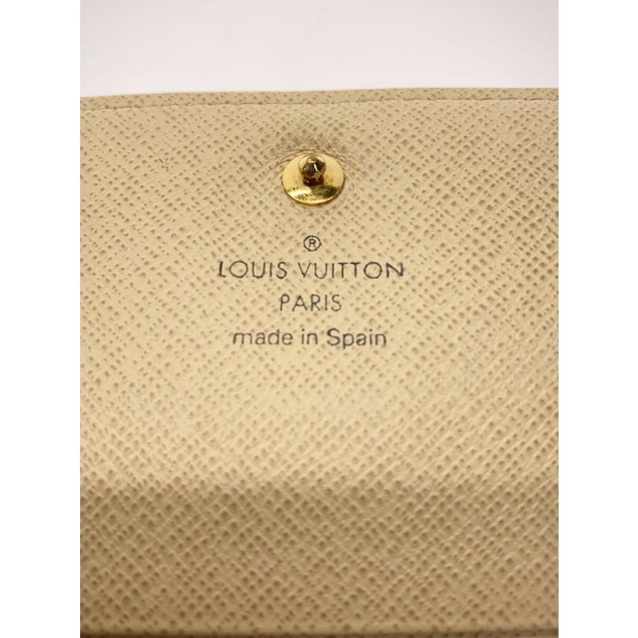 LOUIS VUITTON◇ポルト・モネ・ビエ・トレゾール_ダミエ・アズール/PVC