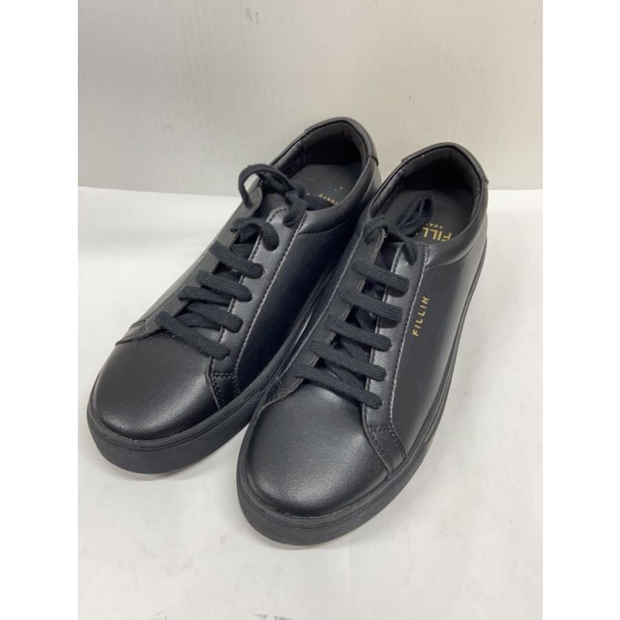 FILLIN◇ローカットスニーカー/25cm/BLK/レザー : セカンドストリート 