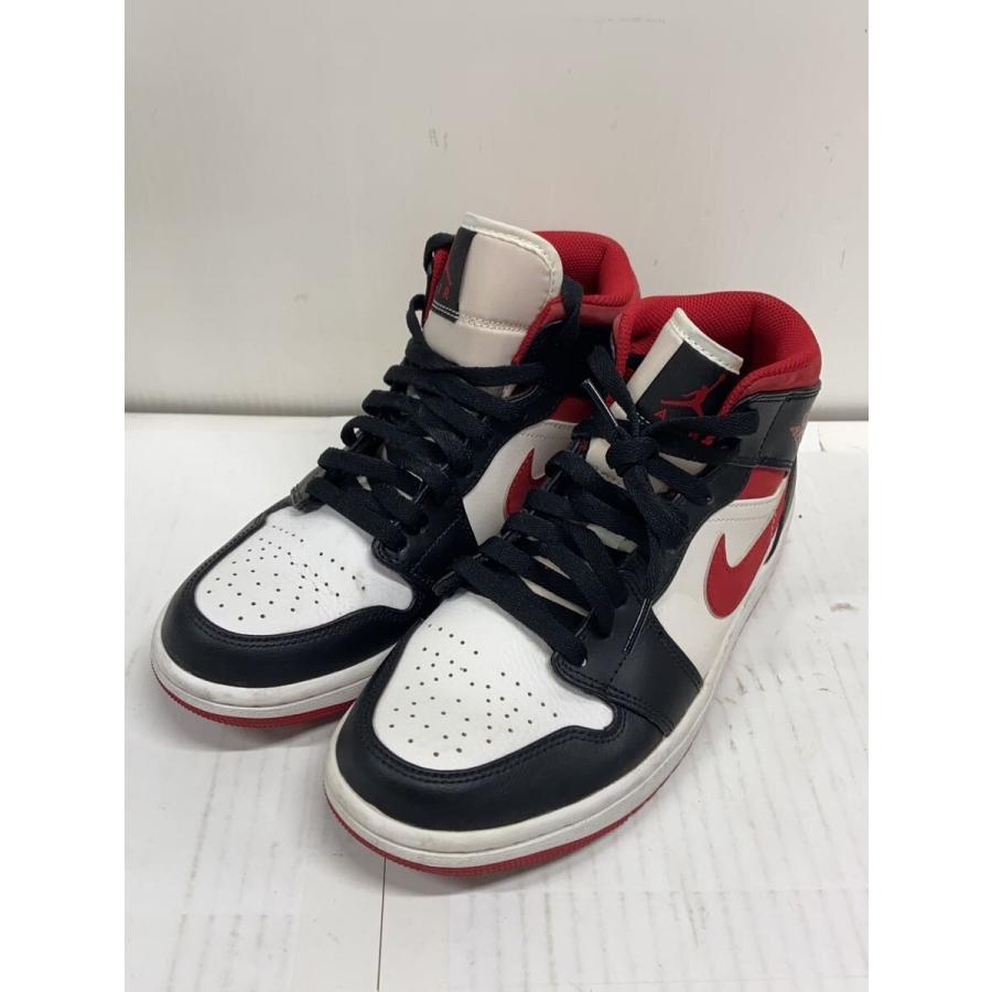 NIKE　AIR JORDAN ミュール　25cm 美品(1回使用)箱あり NIKE◇AIR JORDAN 1 MID_エアジョーダン ミッド/25cm/WHT// : セカンド