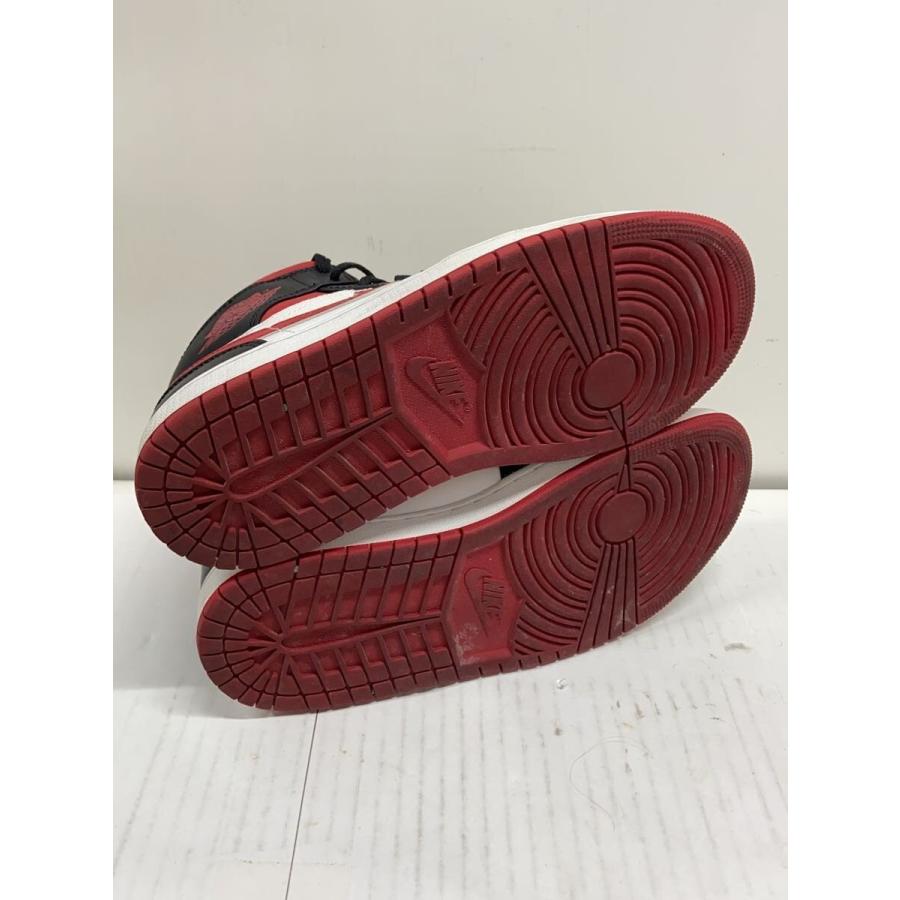 NIKE◇AIR JORDAN 1 MID_エアジョーダン ミッド/25cm/WHT// : セカンド