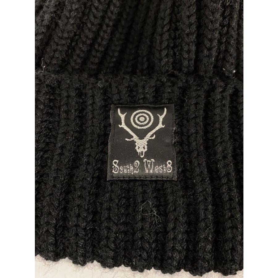 South2 West8(S2W8)◇ニットキャップ/ウール/ブラック