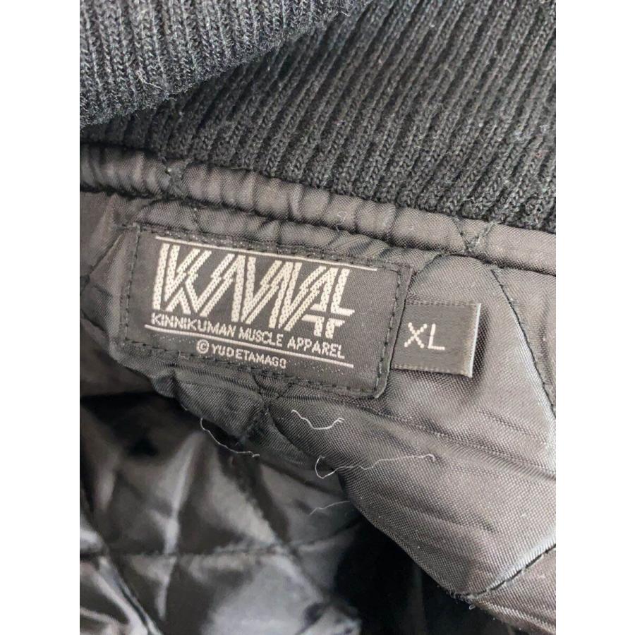 KMA/スタジャン/キン肉マン/XL/ウール/ブラック/超人師弟コンビ KMA/スタジャン/キン肉マン/XL/ウール/ブラック/超人師弟コンビ