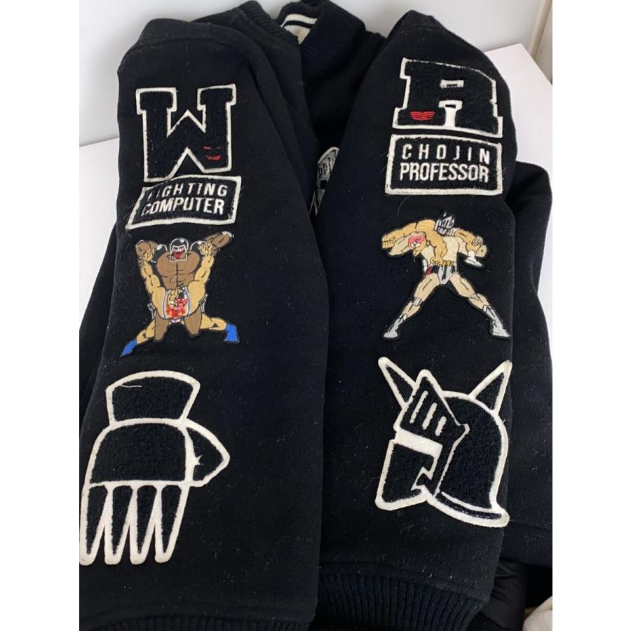 KMA/スタジャン/キン肉マン/XL/ウール/ブラック/超人師弟コンビ KMA/スタジャン/キン肉マン/XL/ウール/ブラック/超人師弟コンビ