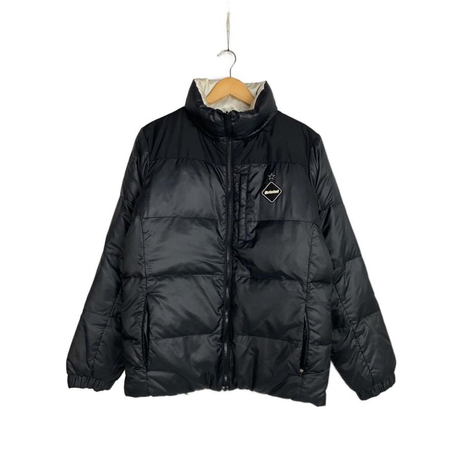 F.C.Real.Bristol ダウンジャケット　ブラック　リバーシブル F.C.R.B.(F.C.Real Bristol)◇リバーシブルダウンジャケット/M
