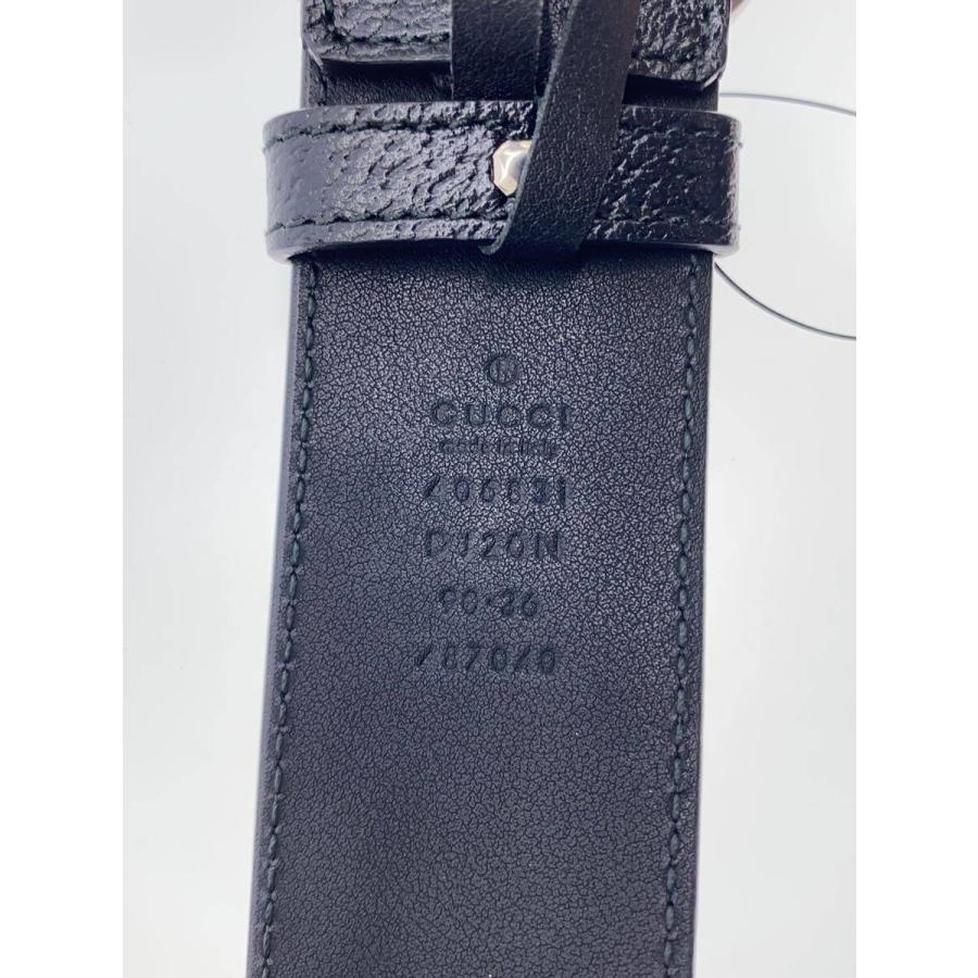 GUCCI◇ベルト_GGマーモント/レザー/メンズ : セカンドストリートYahoo