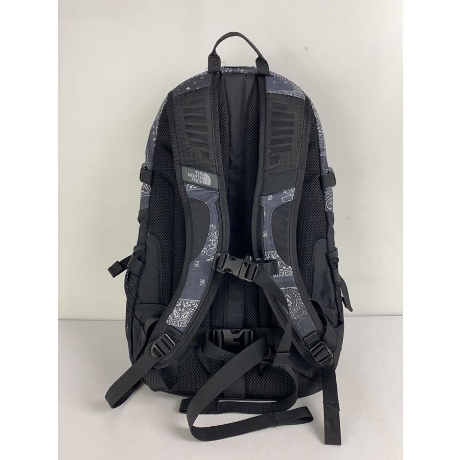 THE NORTH FACE◇HOT SHOT/リュック/ナイロン/ブラック/総柄/NM72006