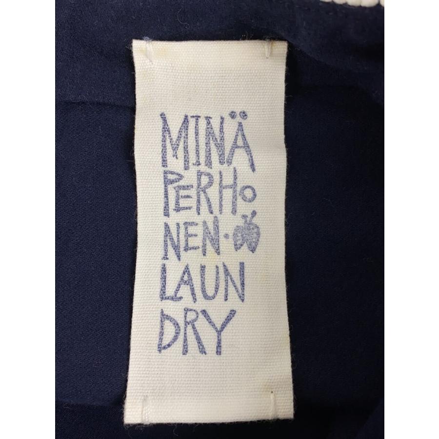 mina perhonen◇laundry/yukinohi/チュニック/38/コットン/ネイビー